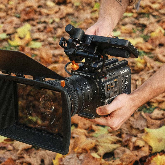 Bright Tangerine Sony FX6 Top Plate MK II