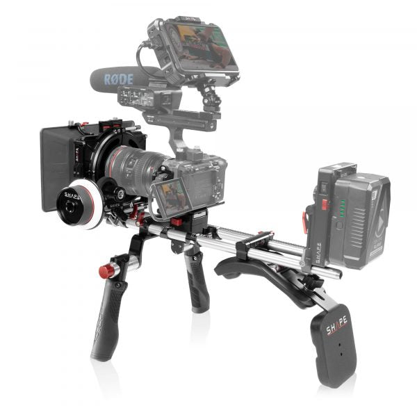 SHAPE Shoulder Mount with Matte Box and Follow Focus for Sony FX3