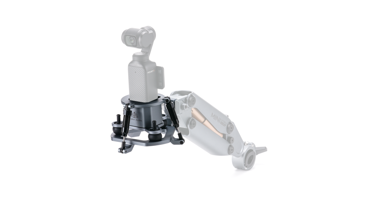 Tilta Shock Absorbing Head for Hydra Alien Mini – Titanium Gray