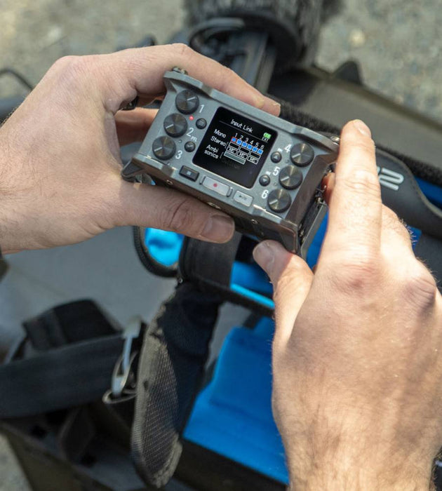 Zoom F6 MultiTrack Field Recorder