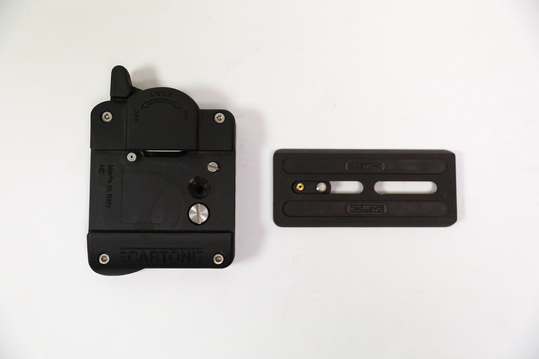 Cartoni DV Quick Release w/ Camera Plate (old Style)