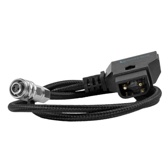 Kondor Blue D-Tap to BMPCC 4K/6K Pro Power Cable for Blackmagic (Raven Black)(20")