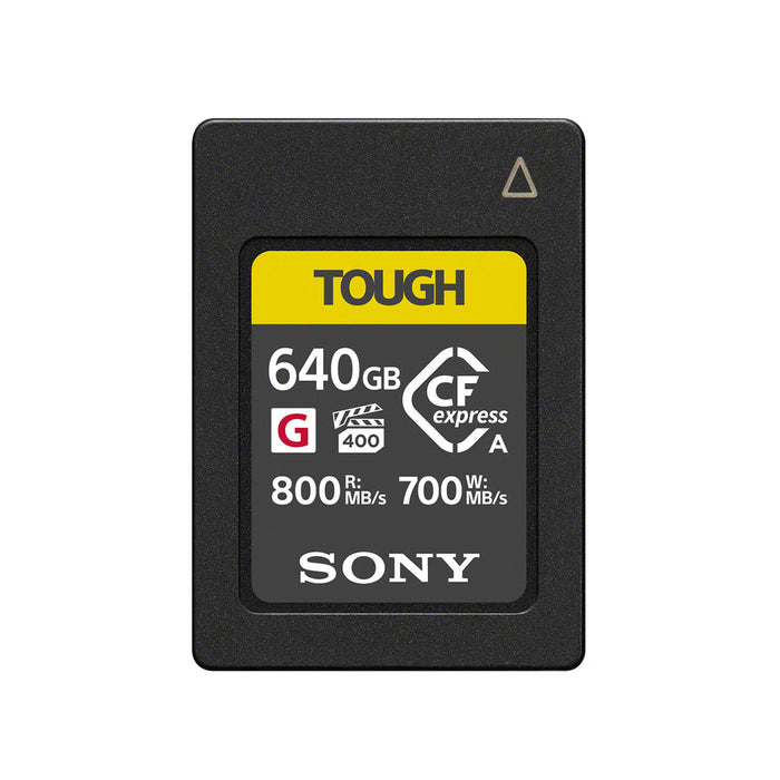 Sony 640GB CFexpress Type A Card with 800MB/s Read and 700MB/s Write speed