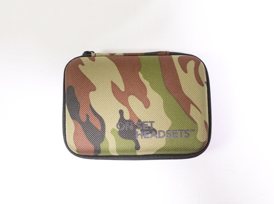 On Set Headsets FilmPro Surveillance Camo Headset w/ Camo Case