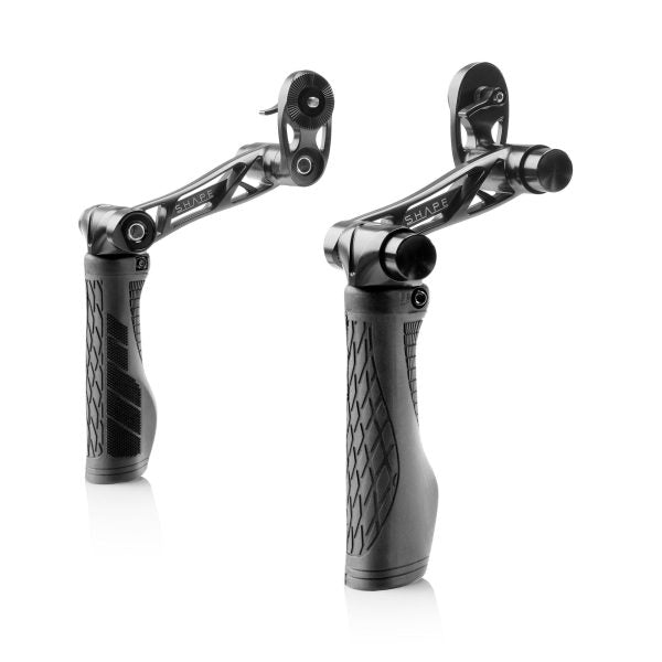 SHAPE New Generation Quick Handles with ARRI-Style Rosette (Short Length, Pair)