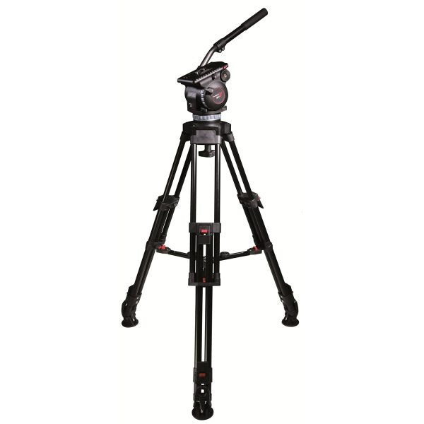 Cartoni Mixo 21 w/ EFP Aluminum (2-Stage) Tripod & Mid-Level Spreader System