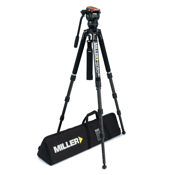 Miller #4090 Compass Versa CXV+8 Solo-Q 75 CF (3-stage) Tripod System