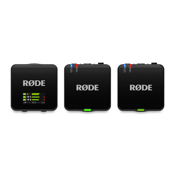 RODE Wireless GO (Gen 3) 2-Person Compact Digital Wireless Microphone System/Recorder (2.4 GHz, Black)